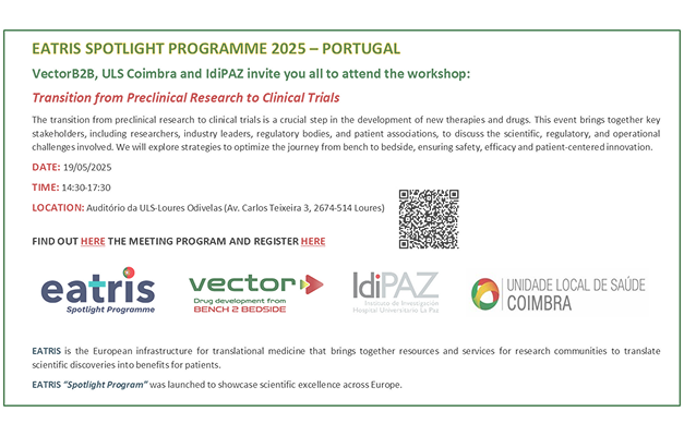 Eatris Spotlight programme 2025 - Portugal